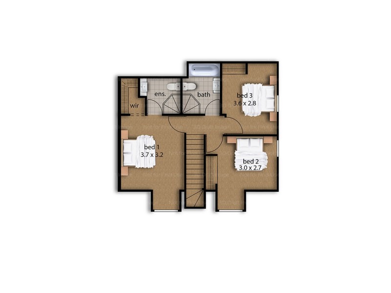 1/98 Albert Street, Werrington NSW 2747 Floorplan