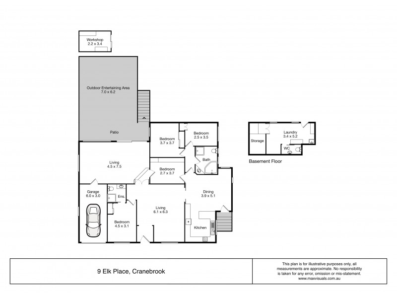 9 Elk Place, Cranebrook NSW 2749 Floorplan