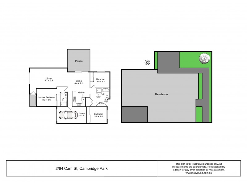 2/64 Cam Street, Cambridge Park NSW 2747 Floorplan