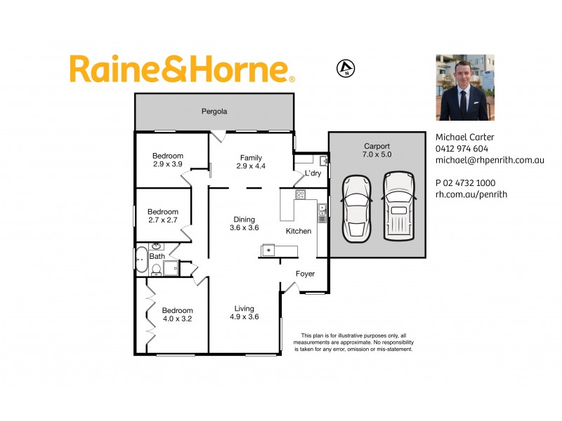 3 Edna Street, Kingswood NSW 2747 Floorplan