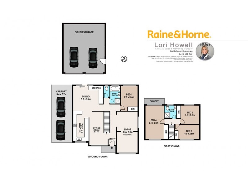 18 Oberon Crescent, South Penrith NSW 2750 Floorplan