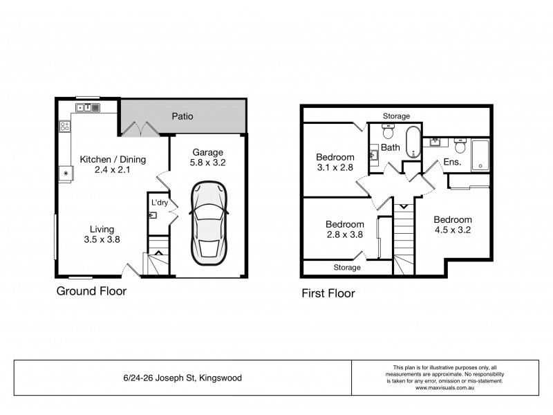 6/26 Joseph Street, Kingswood NSW 2747 Floorplan