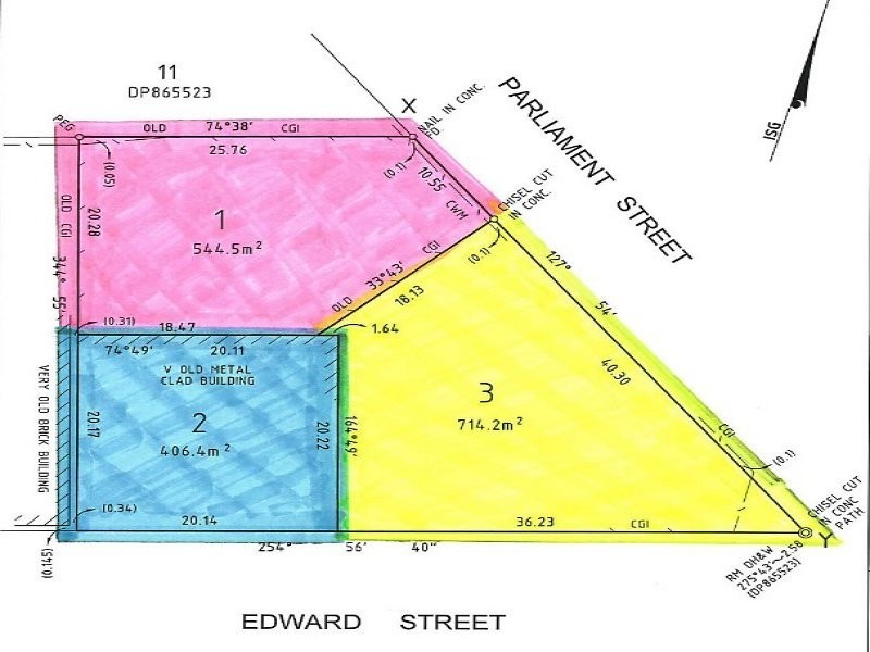 1,2,3 Lots Cnr Parliament and Edward St, Corowa NSW 2646