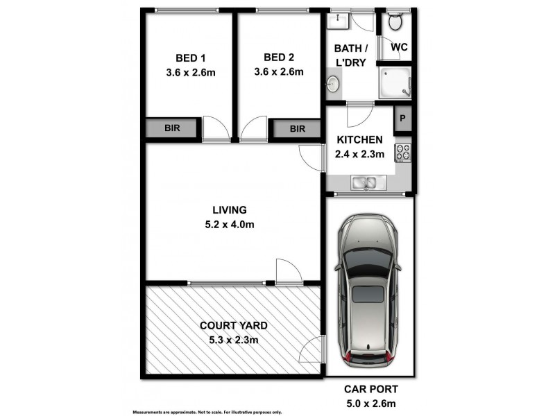 3/610 Prune Street, Lavington NSW 2641 Floorplan
