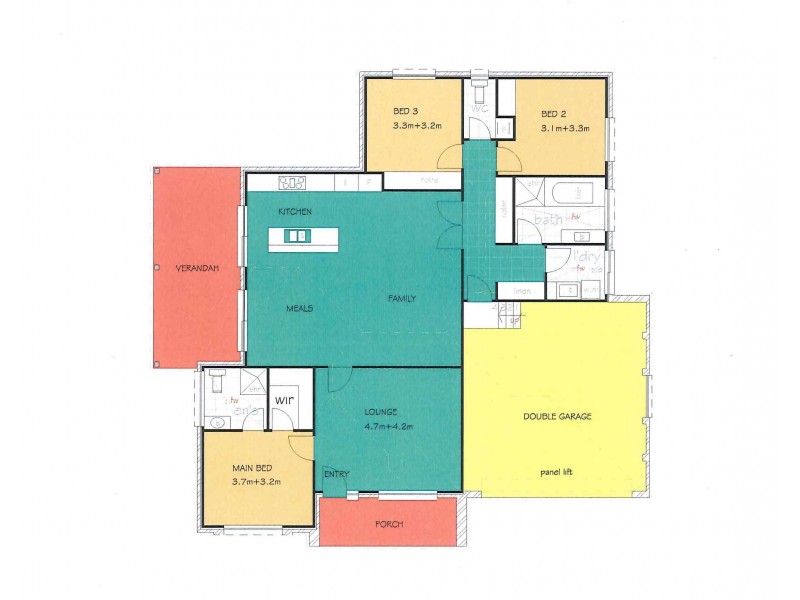 32 Cornwell Street, Lavington NSW 2641 Floorplan