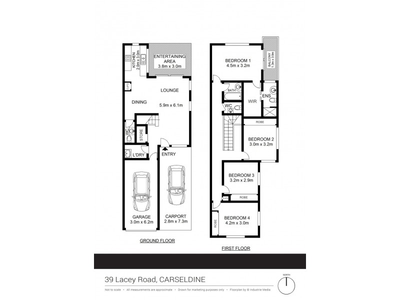 2 / 39 Lacey Rd, Carseldine QLD 4034 Floorplan