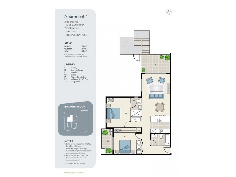 1/23 Fuller Street, Windsor QLD 4030