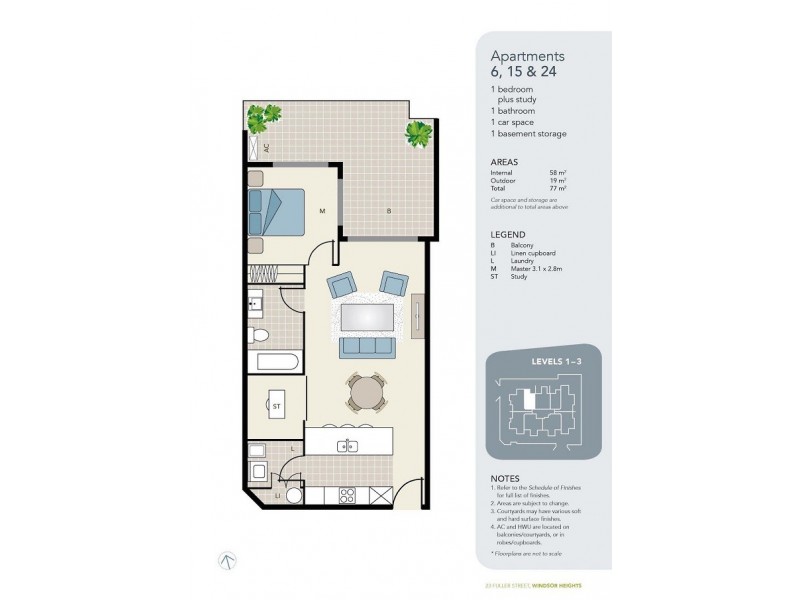 6/23 Fuller Street, Windsor QLD 4030