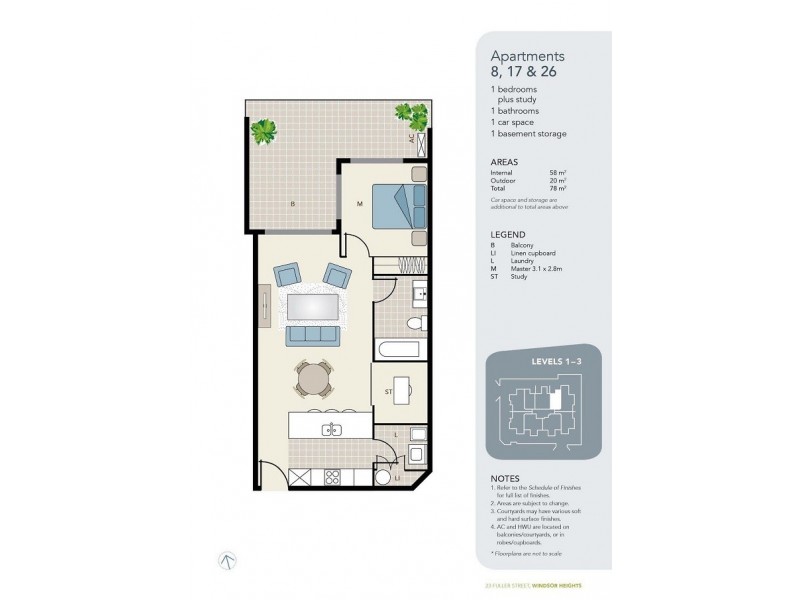 8/23 Fuller Street, Windsor QLD 4030