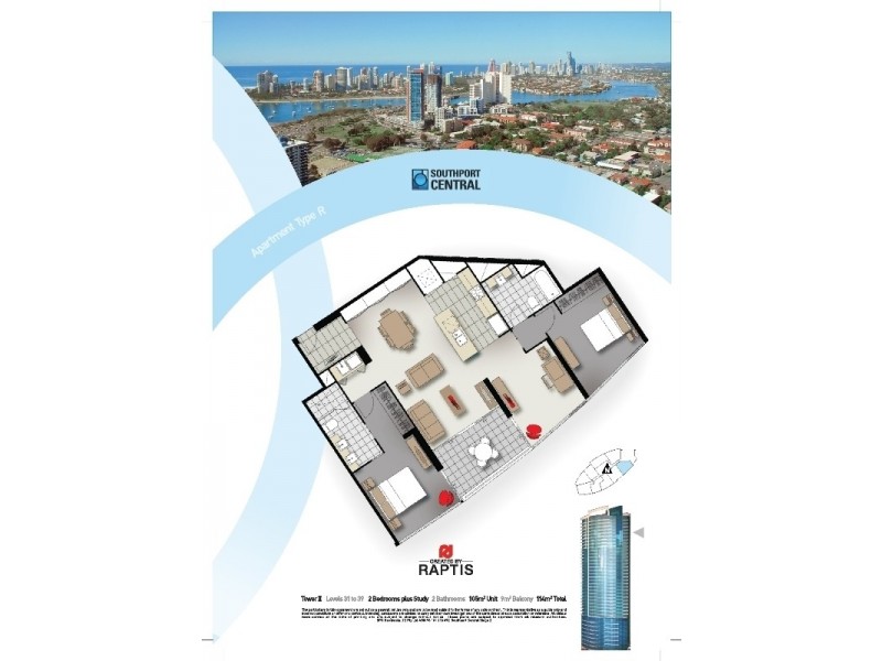 23802/5 Lawson Street, Southport QLD 4215 Floorplan