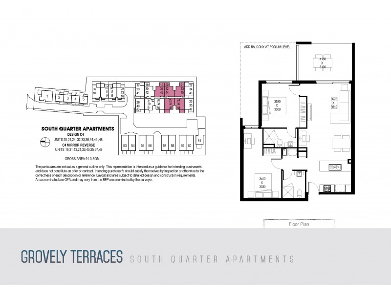 44/11 Rolleston St, Keperra QLD 4054 Floorplan