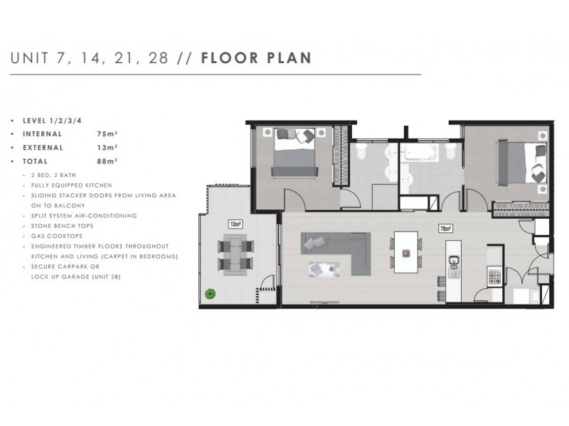 A28/26-30 Le Geyt Street, Windsor QLD 4030 Floorplan