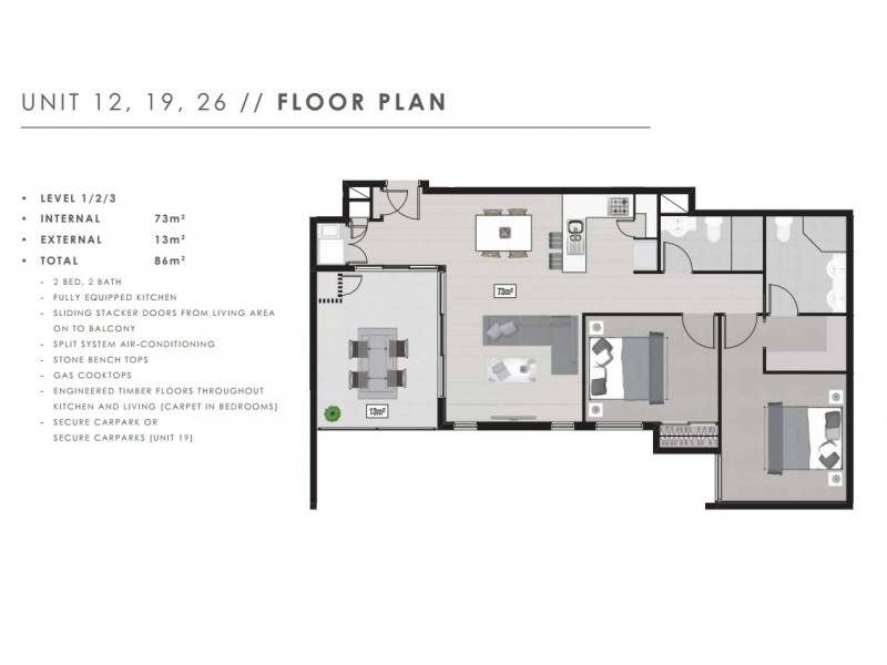 A26/26-30 Le Geyt Street, Windsor QLD 4030 Floorplan
