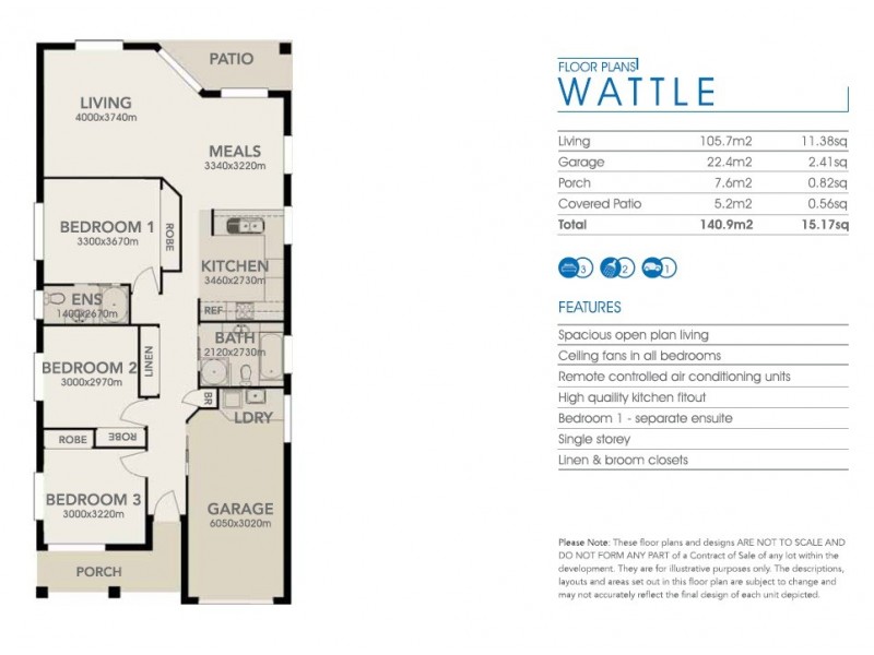 32/75 LEVINGTON ROAD, Eight Mile Plains QLD 4113 Floorplan