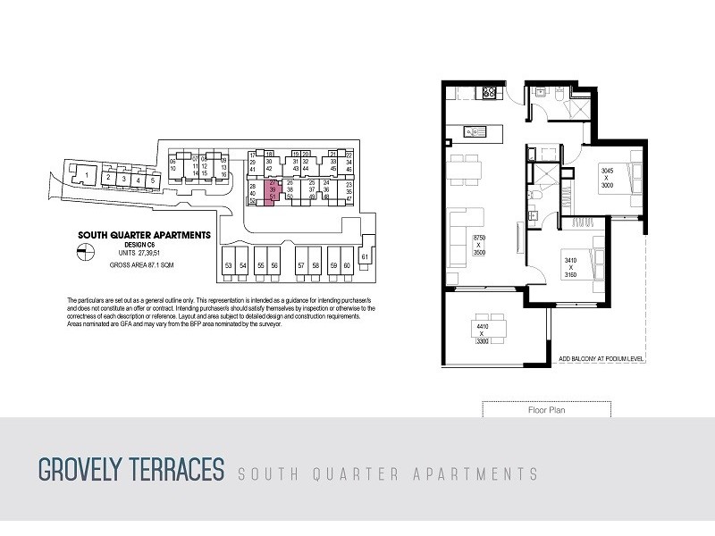 27/11 Rolleston St, Keperra QLD 4054 Floorplan