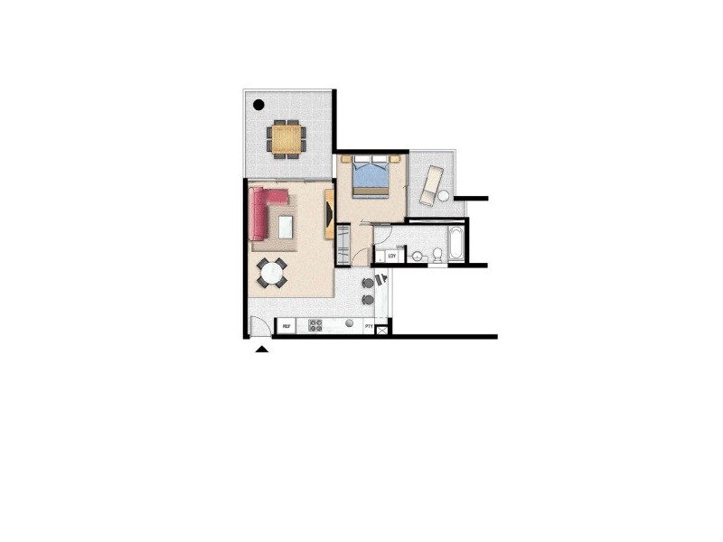 7/15 Walsh Street, Milton QLD 4064 Floorplan