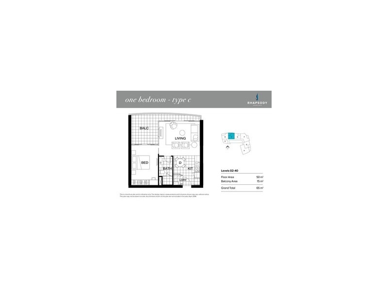 803/3440 SURFERS PARADISE BOULEVARD, Surfers Paradise QLD 4217 Floorplan