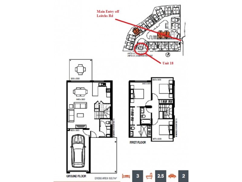 18/111 Leitchs Rd, Albany Creek QLD 4035 Floorplan