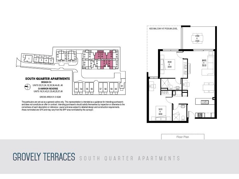 32/11 Rolleston St, Keperra QLD 4054 Floorplan