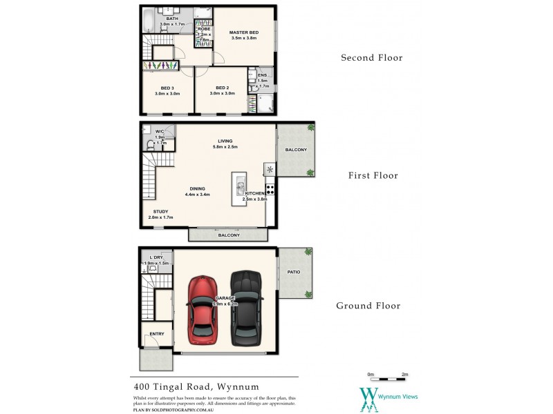 66 / 400 TINGAL RD, Wynnum QLD 4178 Floorplan
