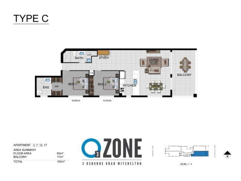 18/3 Osborne Road, Mitchelton QLD 4053