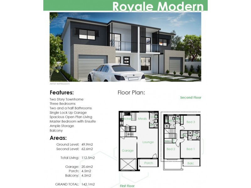 BRAND NEW TOWNHOUSE at 29 ORMSKIRK STREET, Calamvale QLD 4116