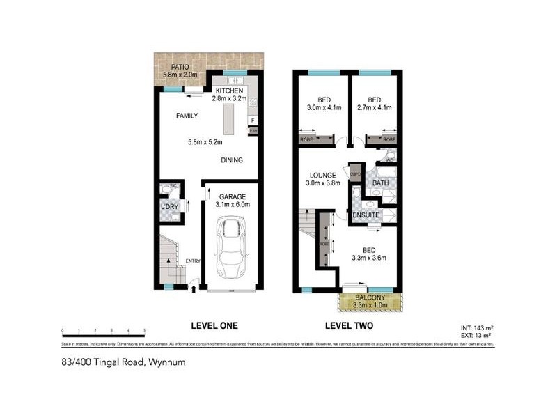 81/400 TINGAL RD, Wynnum QLD 4178 Floorplan