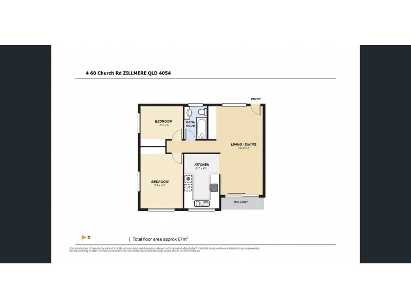 4 60 CHURCH ROAD, Zillmere QLD 4034 Floorplan