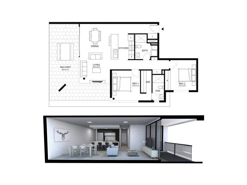 U405/59 LATHAM STREET 1 Week FREE Rent, Chermside QLD 4032