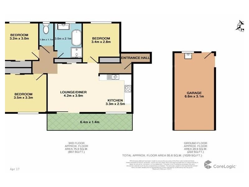 5 21 CASTLE STREET, Kedron QLD 4031 Floorplan