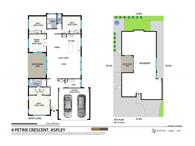 4 PETRIE CRESCENT, Aspley QLD 4034 Floorplan