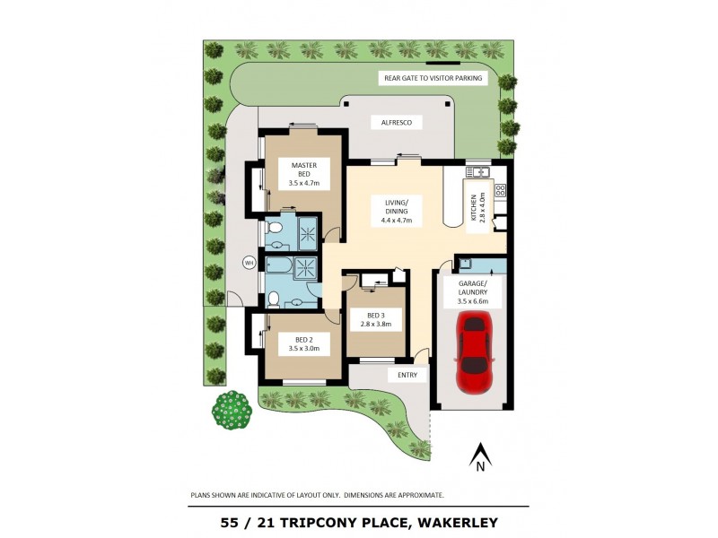 55/21 Tripcony Place, Wakerley QLD 4154