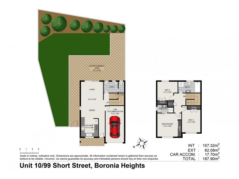 10/99 SHORT STREET, Boronia Heights QLD 4124 Floorplan