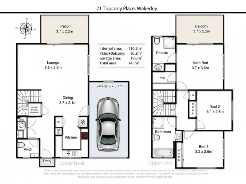 21 Tripcony Place, Wakerley QLD 4154 Floorplan