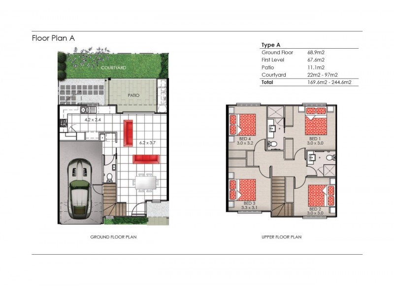 Unit 19, 36 Stay Place, Carseldine QLD 4034 Floorplan