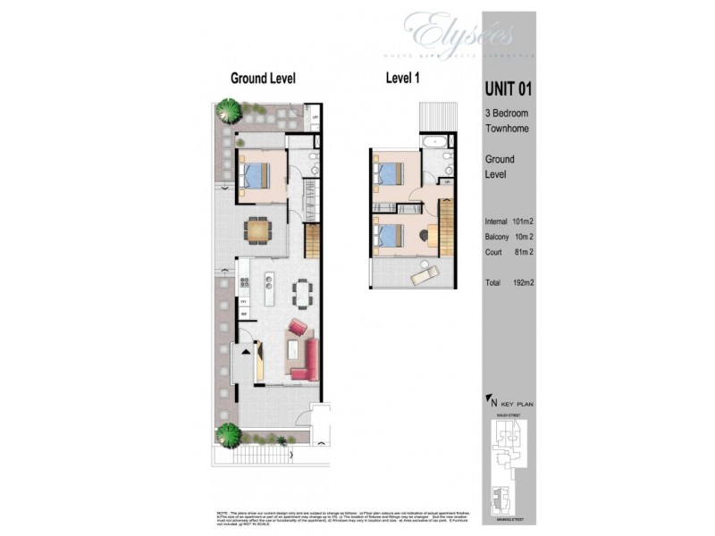 1/14 Manning Street, Milton QLD 4064 Floorplan