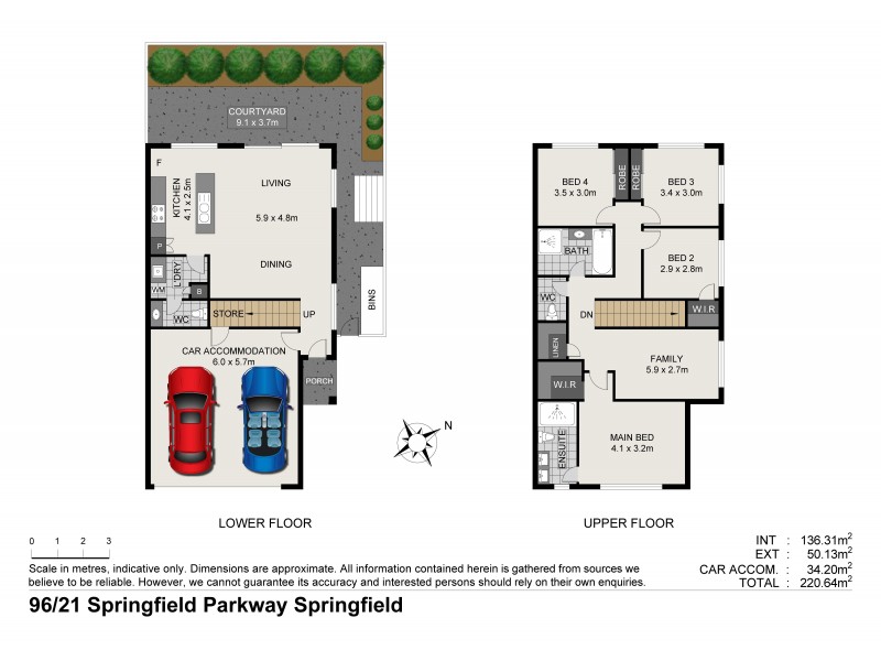 96/21 Springfield Parkway, Springfield QLD 4300 Floorplan