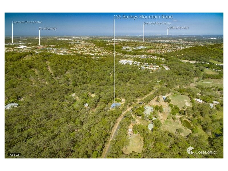 135 BAILEYS MOUNTAIN ROAD, Upper Coomera QLD 4209