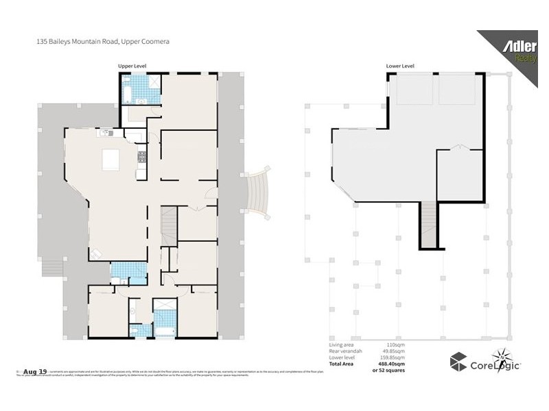 135 BAILEYS MOUNTAIN ROAD, Upper Coomera QLD 4209 Floorplan