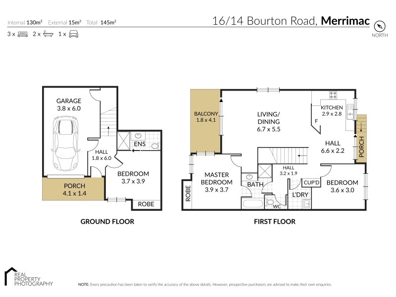 16/14 BOURTON ROAD, Merrimac QLD 4226 Floorplan