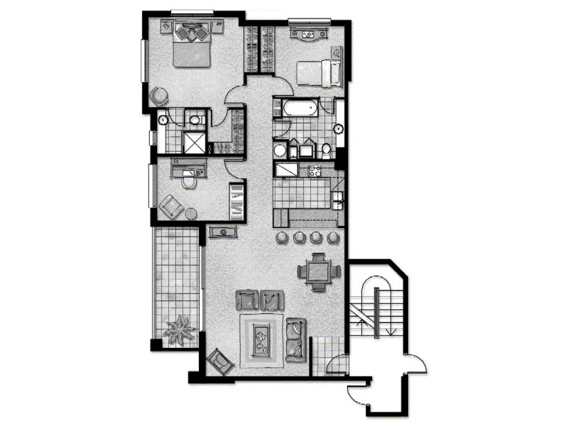 27/2 Geraldton Drive, Varsity Lakes QLD 4227 Floorplan