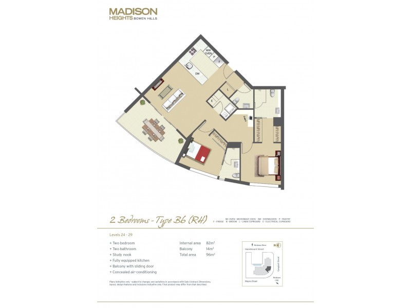 2533/35 Campbell Street, Bowen Hills QLD 4006 Floorplan