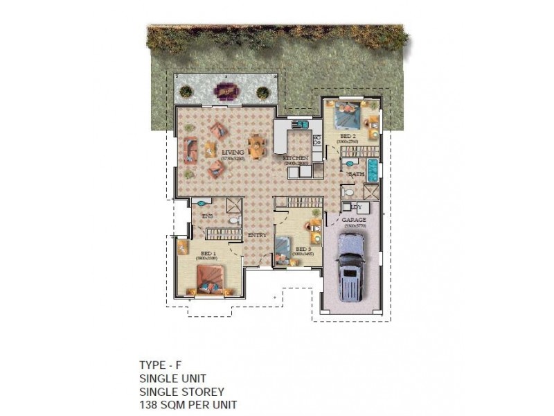 Unit 1 / 21 Tripcony Place, Wakerley QLD 4154 Floorplan