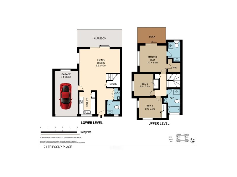 42 / 21 Tripcony Place, Wakerley QLD 4154 Floorplan
