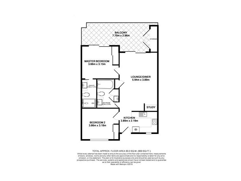 41a Beeston, Teneriffe QLD 4005 Floorplan