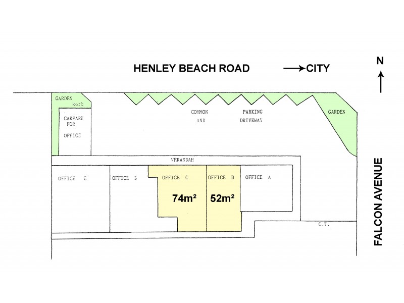 Shop BandC, 117 Henley Beach Road, Mile End SA 5031 Floorplan