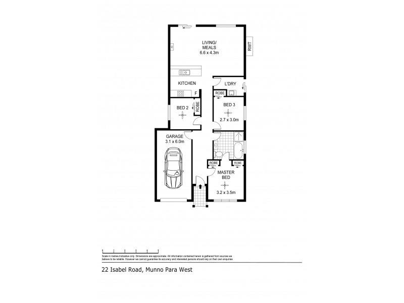 22 Isabel Road, Munno Para West SA 5115 Floorplan