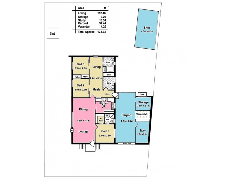 3 WALDITCH ST, Elizabeth Downs SA 5113 Floorplan
