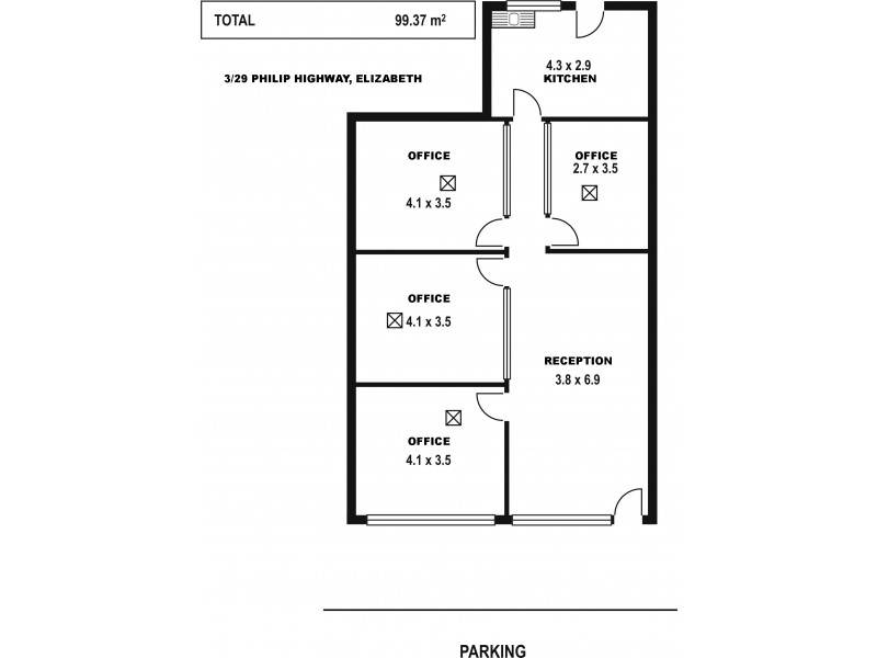 3/29 Philip Highway, Elizabeth SA 5112 Floorplan