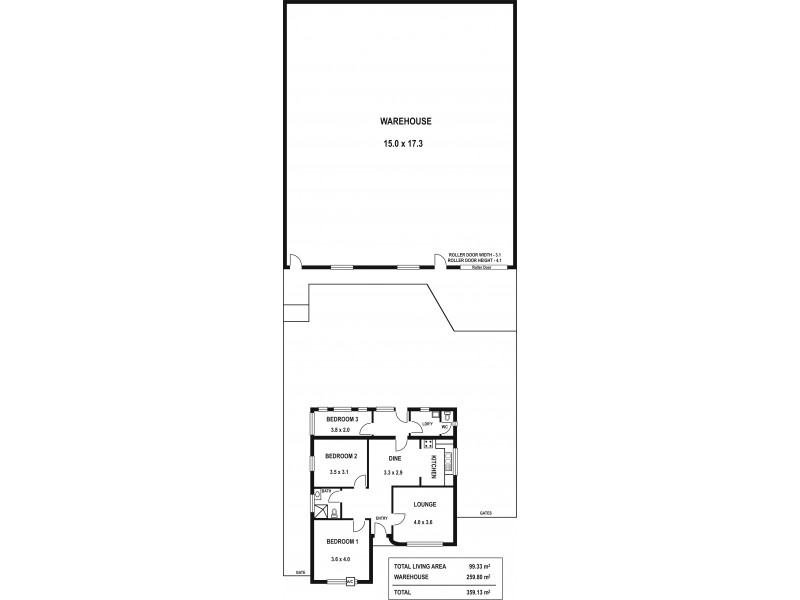 41 Kent Road, Keswick SA 5035 Floorplan